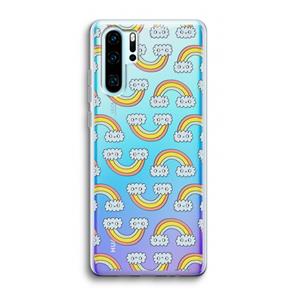 CaseCompany Regenboog: Huawei P30 Pro Transparant Hoesje