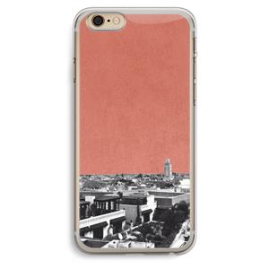 CaseCompany Marrakech Skyline : iPhone 6 Plus / 6S Plus Transparant Hoesje