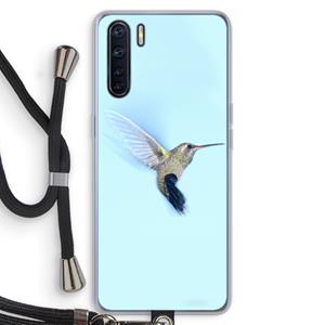 CaseCompany Kolibri: Oppo A91 Transparant Hoesje met koord