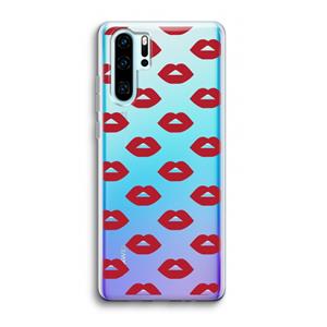 CaseCompany Lips: Huawei P30 Pro Transparant Hoesje