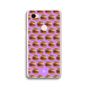 CaseCompany Giants: Google Pixel 3 XL Transparant Hoesje