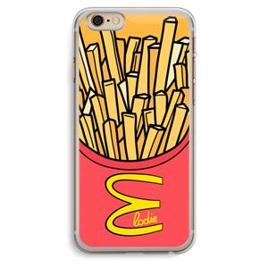 CaseCompany McElodie: iPhone 6 Plus / 6S Plus Transparant Hoesje
