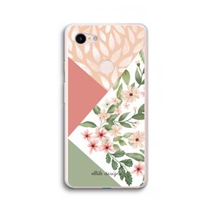 CaseCompany Sweet heaven geometrics: Google Pixel 3 XL Transparant Hoesje