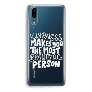 CaseCompany The prettiest: Huawei P20 Transparant Hoesje