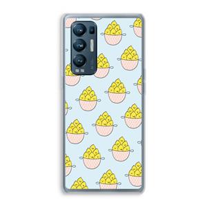 CaseCompany Citroenen: Oppo Find X3 Neo Transparant Hoesje