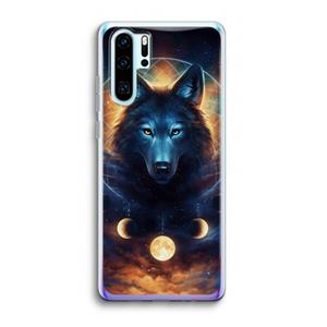 CaseCompany Wolf Dreamcatcher: Huawei P30 Pro Transparant Hoesje