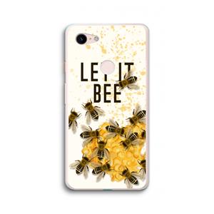 CaseCompany Let it bee: Google Pixel 3 XL Transparant Hoesje