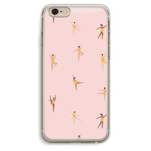 CaseCompany Dans #2: iPhone 6 Plus / 6S Plus Transparant Hoesje
