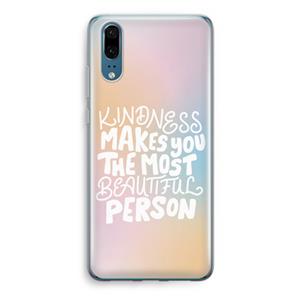 CaseCompany The prettiest: Huawei P20 Transparant Hoesje