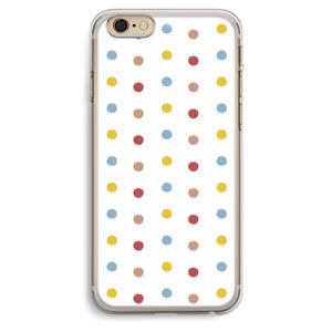 CaseCompany Bollen: iPhone 6 Plus / 6S Plus Transparant Hoesje