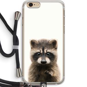 CaseCompany Rocco: iPhone 6 PLUS / 6S PLUS Transparant Hoesje met koord