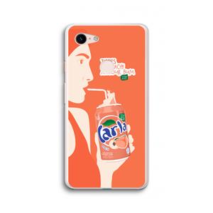 CaseCompany Peach please!: Google Pixel 3 XL Transparant Hoesje