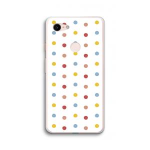 CaseCompany Bollen: Google Pixel 3 XL Transparant Hoesje