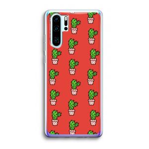 CaseCompany Mini cactus: Huawei P30 Pro Transparant Hoesje