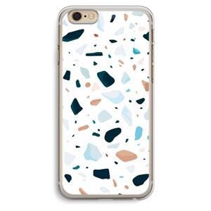 CaseCompany Terrazzo N°13: iPhone 6 Plus / 6S Plus Transparant Hoesje