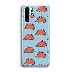 CaseCompany Dinosawrr: Huawei P30 Pro Transparant Hoesje