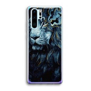 CaseCompany Darkness Lion: Huawei P30 Pro Transparant Hoesje