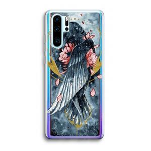 CaseCompany Golden Raven: Huawei P30 Pro Transparant Hoesje