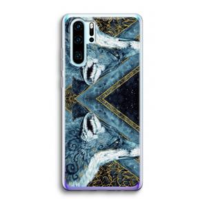 CaseCompany Golden Fox: Huawei P30 Pro Transparant Hoesje