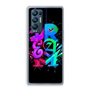 CaseCompany Dream: Oppo Find X3 Neo Transparant Hoesje