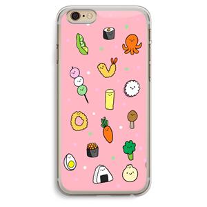 CaseCompany Happy bento friends: iPhone 6 Plus / 6S Plus Transparant Hoesje