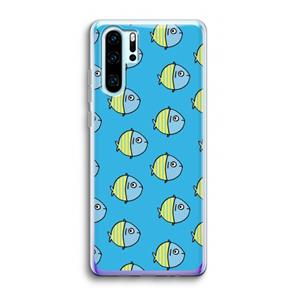 CaseCompany Visjes: Huawei P30 Pro Transparant Hoesje