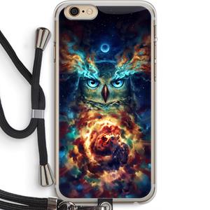 CaseCompany Aurowla: iPhone 6 PLUS / 6S PLUS Transparant Hoesje met koord