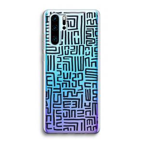 CaseCompany Moroccan Print: Huawei P30 Pro Transparant Hoesje