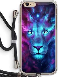 CaseCompany Firstborn: iPhone 6 PLUS / 6S PLUS Transparant Hoesje met koord