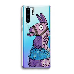 CaseCompany Lama: Huawei P30 Pro Transparant Hoesje