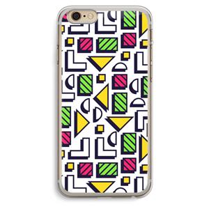 CaseCompany 8-bit N°4: iPhone 6 Plus / 6S Plus Transparant Hoesje