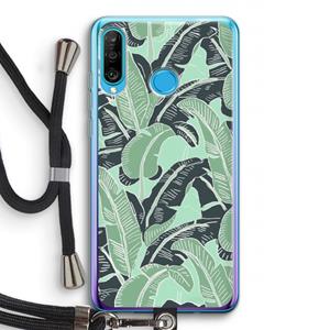 CaseCompany This Sh*t Is Bananas: Huawei P30 Lite Transparant Hoesje met koord