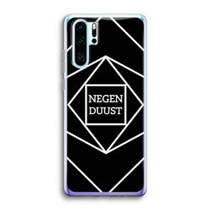 CaseCompany Negenduust geometrisch: Huawei P30 Pro Transparant Hoesje