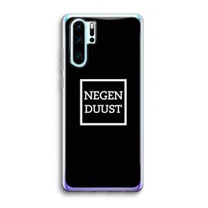 CaseCompany Negenduust black: Huawei P30 Pro Transparant Hoesje