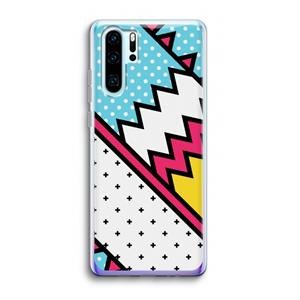 CaseCompany Pop Art #2: Huawei P30 Pro Transparant Hoesje