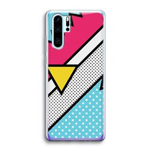 CaseCompany Pop Art #3: Huawei P30 Pro Transparant Hoesje