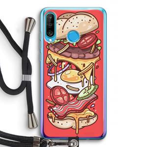 CaseCompany Diet Coke Please: Huawei P30 Lite Transparant Hoesje met koord