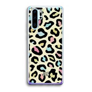 CaseCompany Leopard pattern: Huawei P30 Pro Transparant Hoesje
