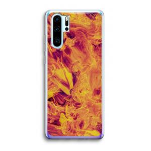 CaseCompany Eternal Fire: Huawei P30 Pro Transparant Hoesje