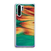 CaseCompany Green Inferno: Huawei P30 Pro Transparant Hoesje