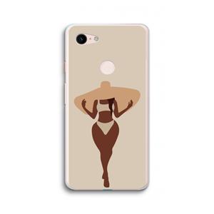 CaseCompany Let's get salty: Google Pixel 3 XL Transparant Hoesje
