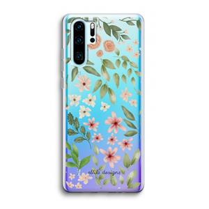 CaseCompany Botanical sweet flower heaven: Huawei P30 Pro Transparant Hoesje