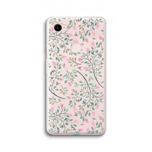 CaseCompany Sierlijke bloemen: Google Pixel 3 XL Transparant Hoesje