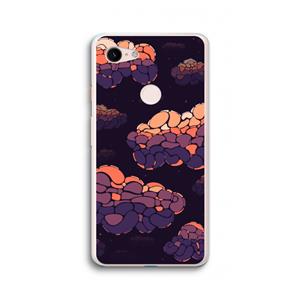 CaseCompany Patroon Wolken: Google Pixel 3 XL Transparant Hoesje