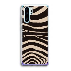 CaseCompany Arizona Zebra: Huawei P30 Pro Transparant Hoesje