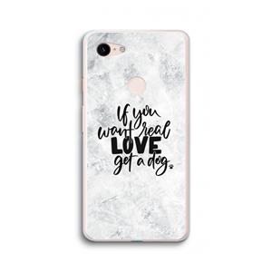 CaseCompany Partner in crime: Google Pixel 3 XL Transparant Hoesje