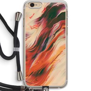 CaseCompany Forgotten Lands: iPhone 6 PLUS / 6S PLUS Transparant Hoesje met koord