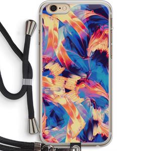 CaseCompany Tuesday Night: iPhone 6 PLUS / 6S PLUS Transparant Hoesje met koord
