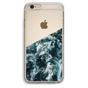 CaseCompany Zee golf: iPhone 6 Plus / 6S Plus Transparant Hoesje