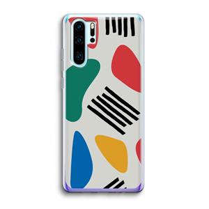 CaseCompany Illustratieve pop 1: Huawei P30 Pro Transparant Hoesje